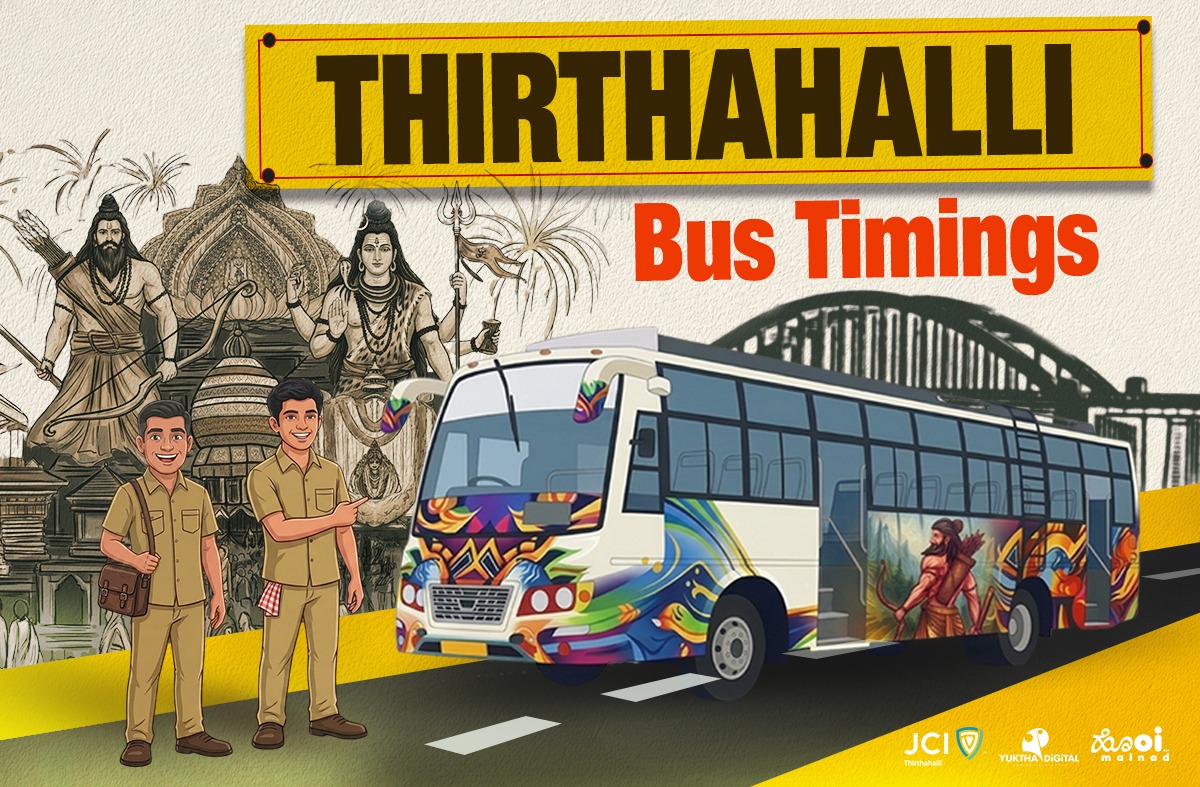 Thirthahalli Bus Timings - JCI Thirthahalli