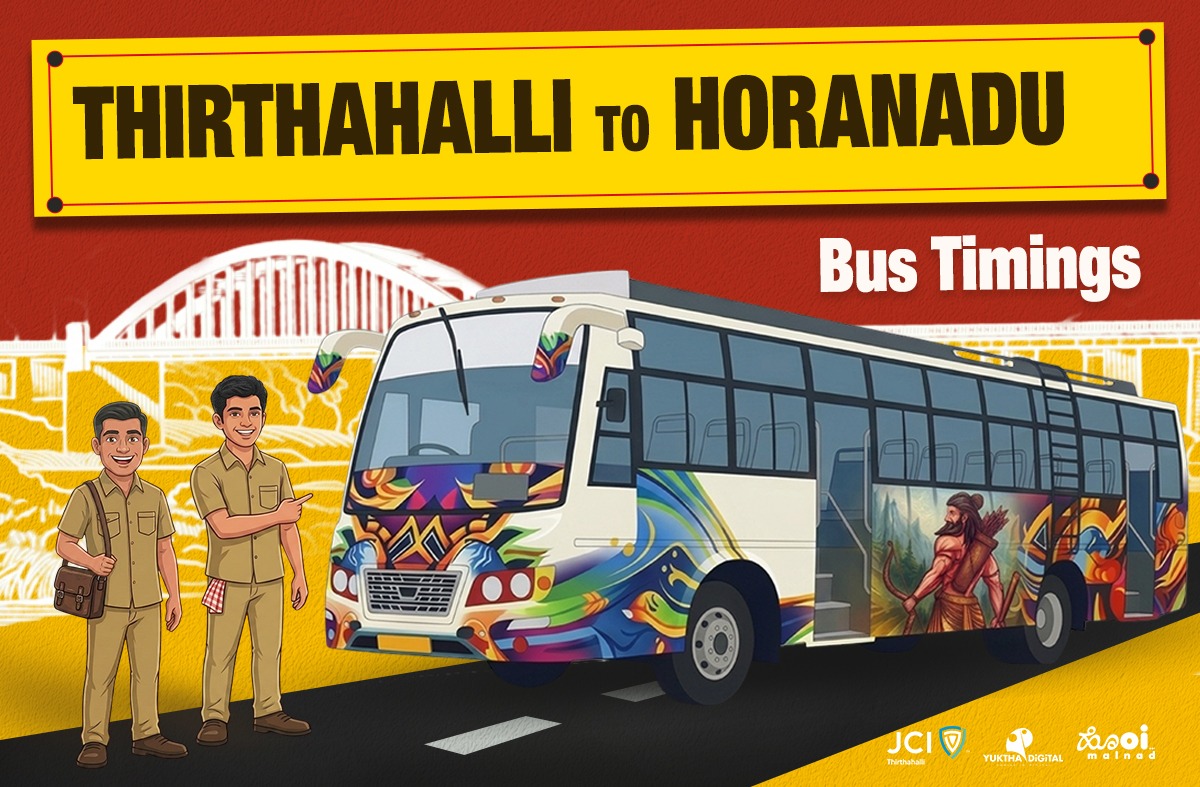 Thirthahalli to Horanadu Bus Timings
